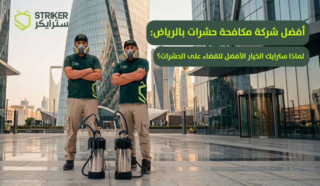 شركة مكافحة حشرات بالرياض تفحص المنزل قبل بدء المعالجة